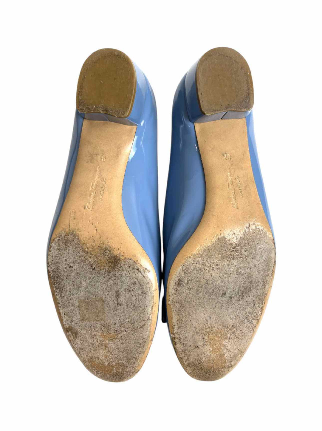 Ferragamo Size 8.5 Patent Pumps