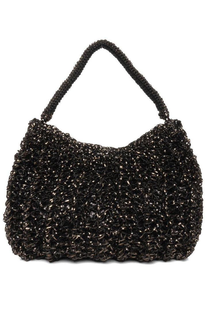 Anteprima Woven PVC Wirebag Shoulder Bag