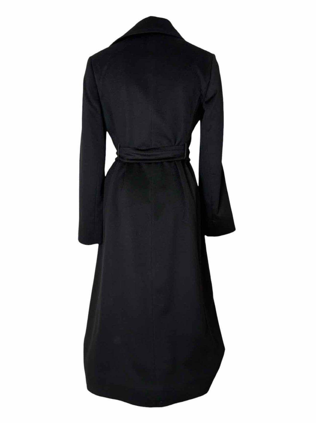 Mallia Size 4 Cashmere Full Length Belted Coat