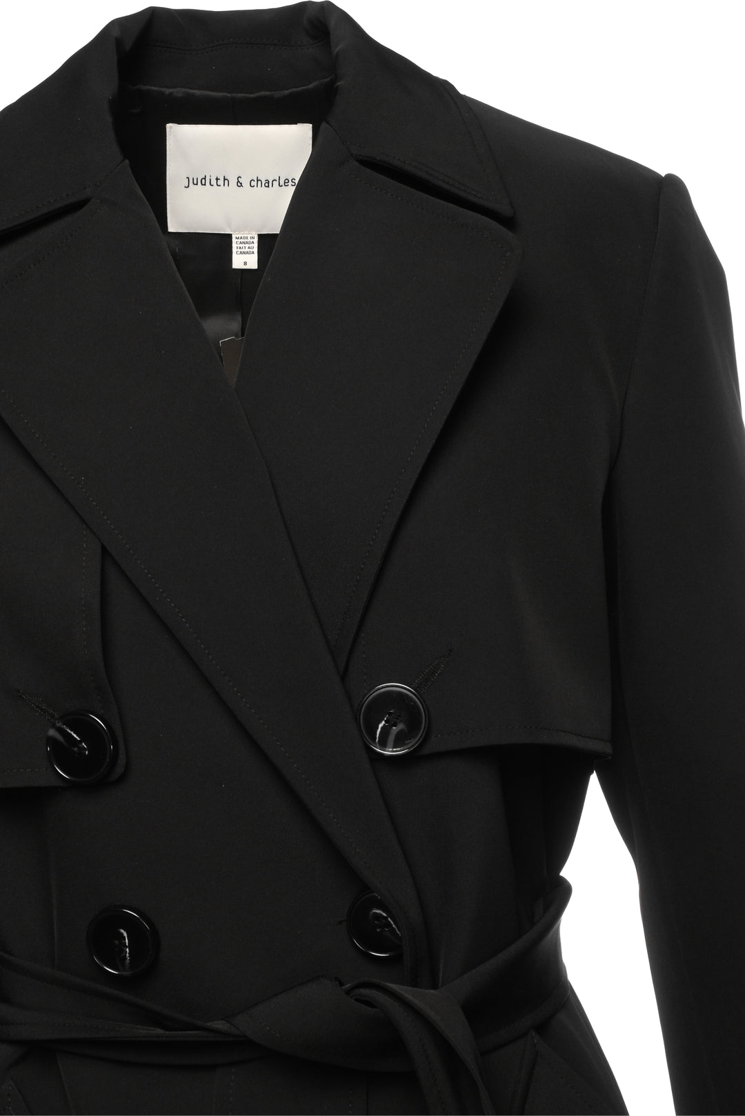 Judith & Charles Size 8 Trench Coat
