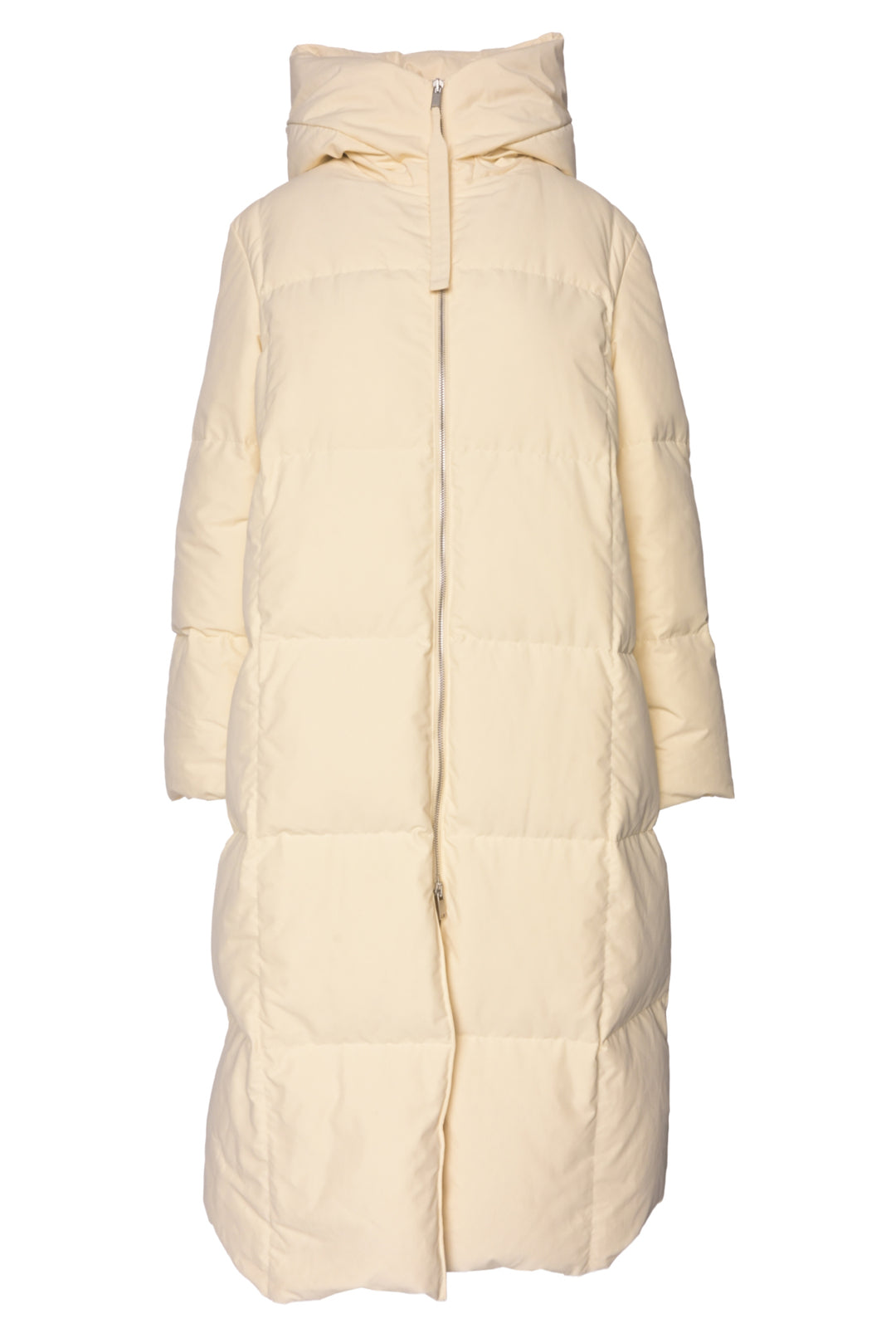 Jil Sander Size 34 Quilted Hooded Down Coat