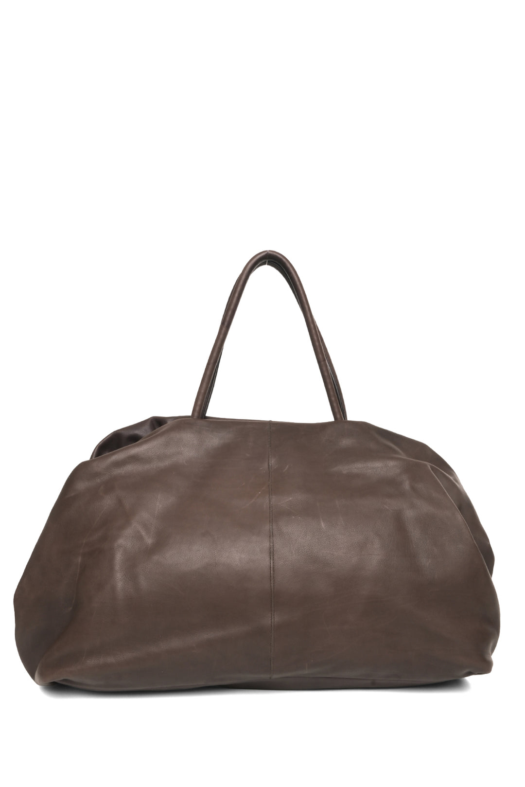 The Row Elio Bourse Leather Tote