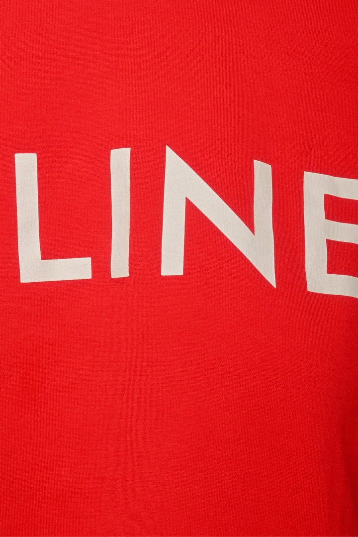 Celine Size M Cropped Logo T-Shirt