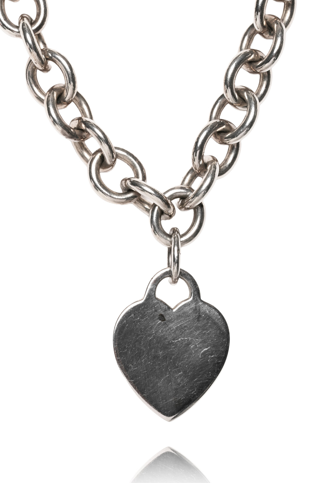 Tiffany & Co Heart Tag Necklace