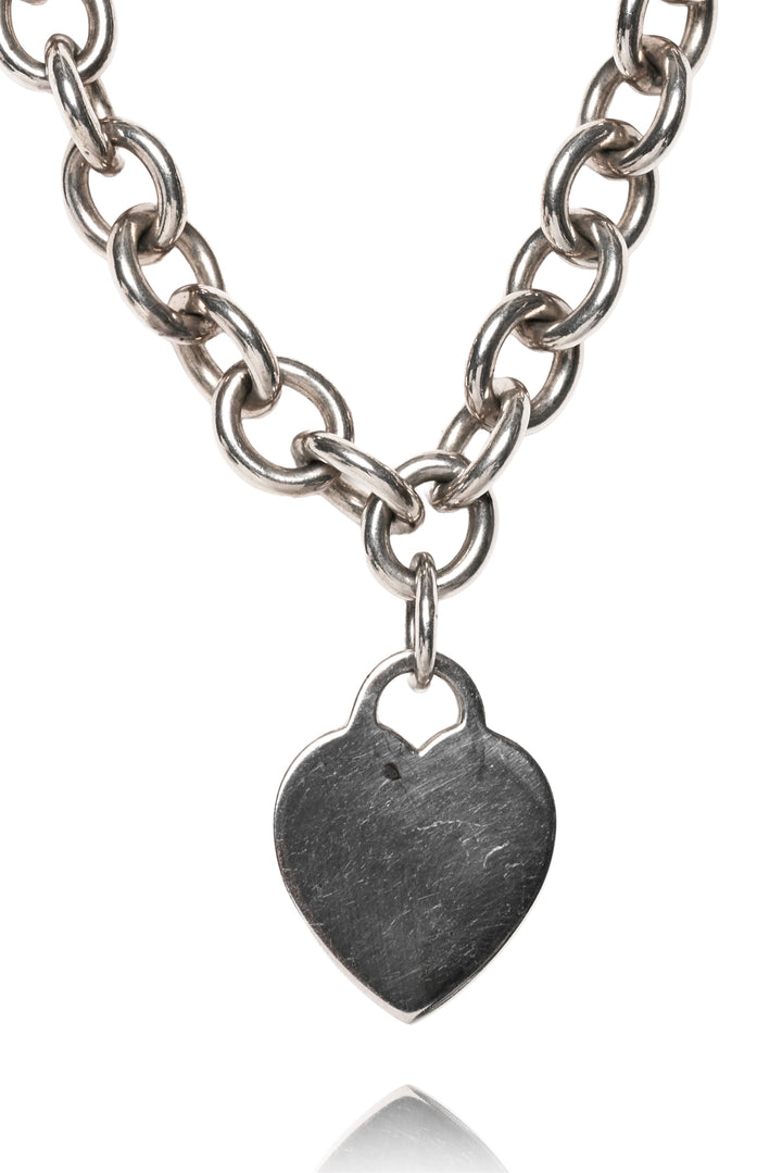 Tiffany & Co Heart Tag Necklace