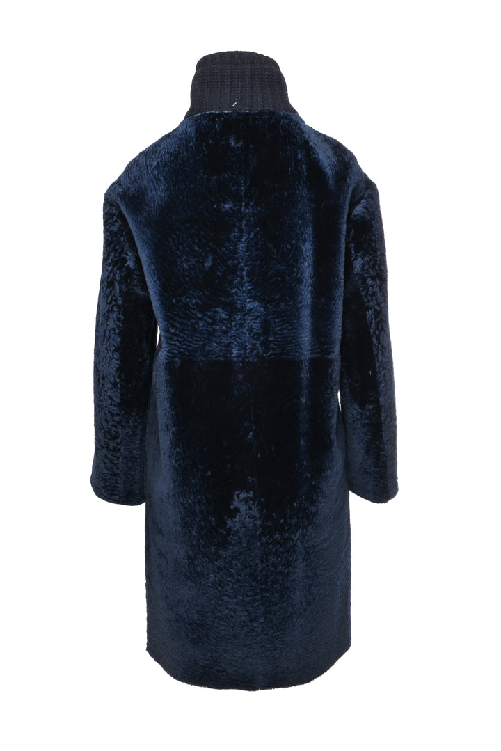 Manzoni 24 Size 0 Curly Shearling Coat
