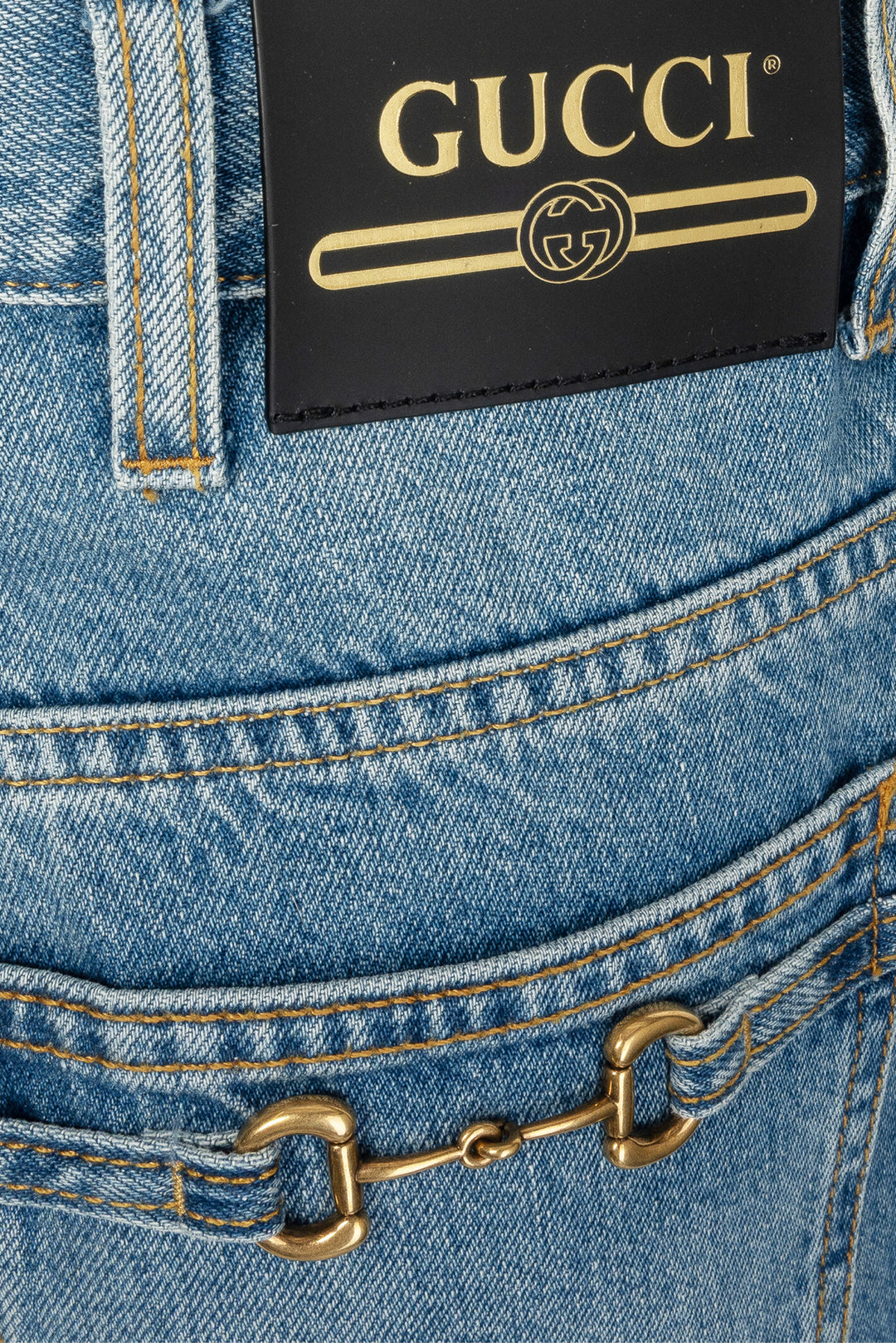 Gucci Size 29 Men's Horsebit Back Pocket Jeans