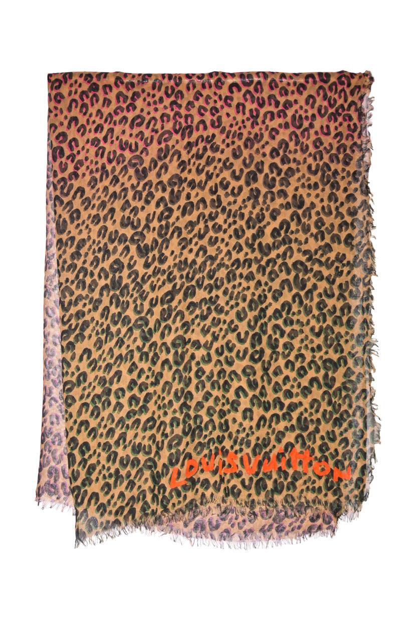 Louis Vuitton Stephen Sprouse Leo Pop Stole Scarf