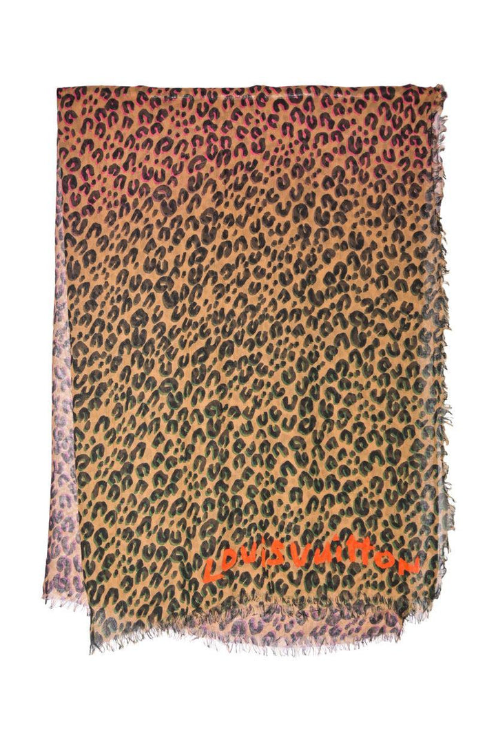 Louis Vuitton Stephen Sprouse Leo Pop Stole Scarf