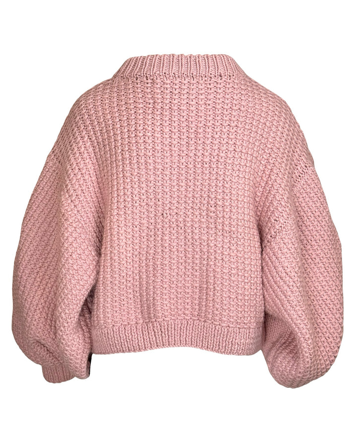 Mr. Mittens Size XS/S Cropped Chucky Knit Sweater