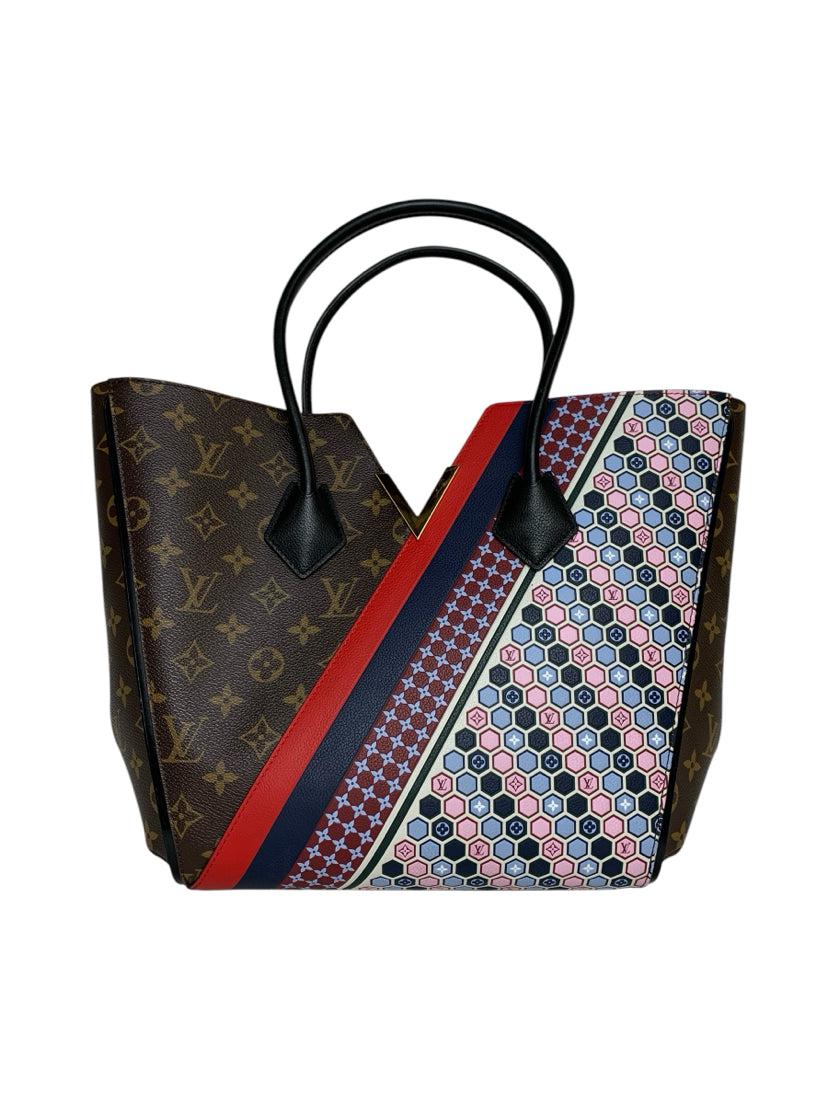 Louis Vuitton Limited Edition Monogram & Multicolor Graphic Canvas Kimono Tote