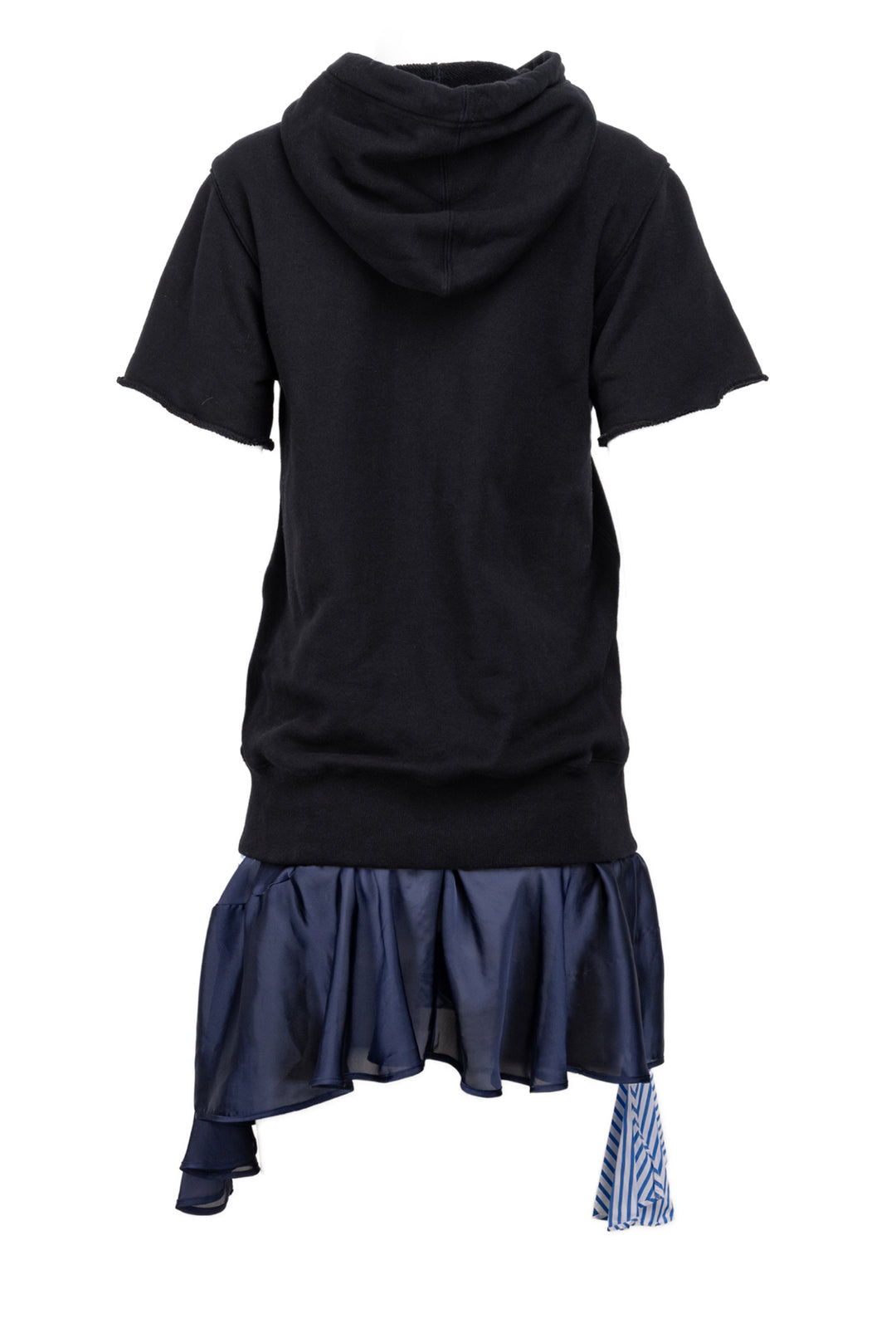 Sacai Size 1 Short Sleeve Hooded Tunic