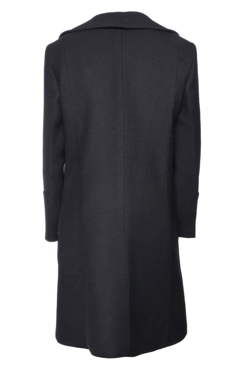 Patou Size 38 Longline Wool Coat