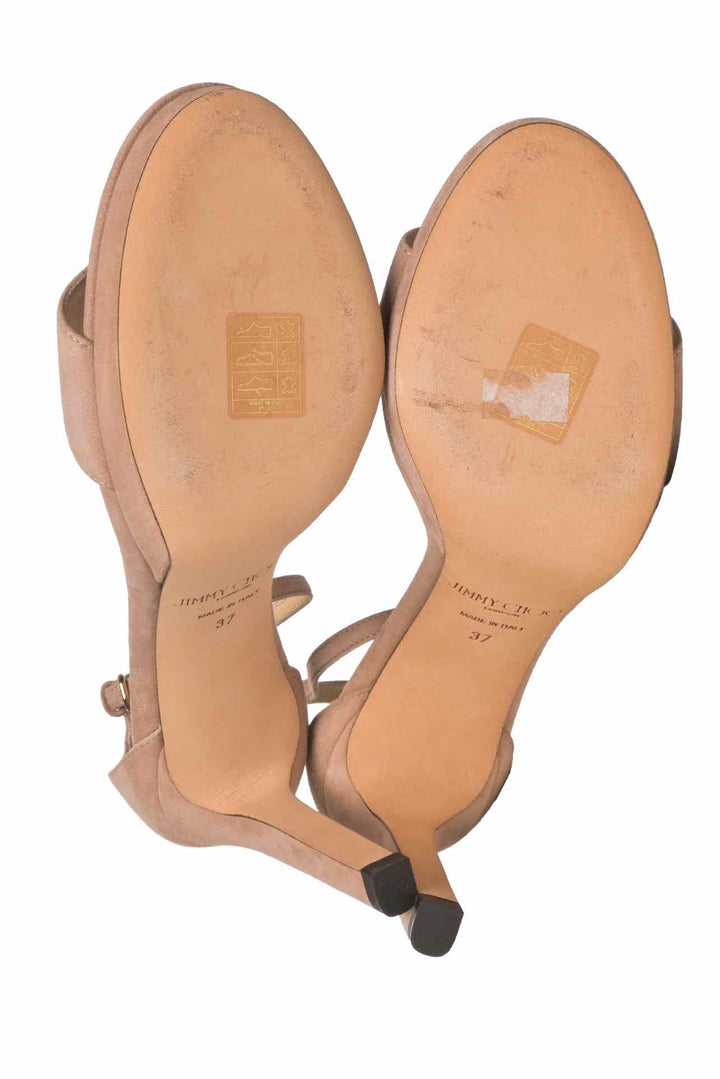 Jimmy Choo Size 37 Misty 100 Heeled Sandals