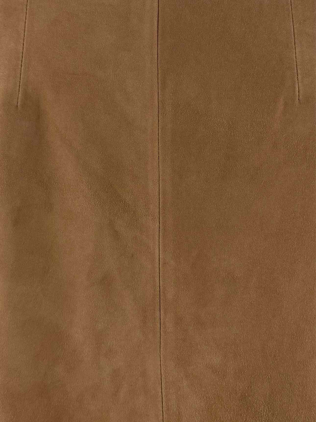 Arma Size 2  Melita Suede A-Line Midi Skirt