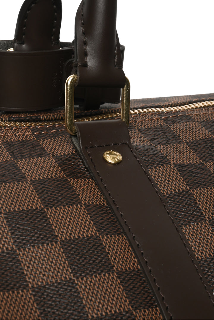Louis Vuitton 2022 Damier Ebene Keepall Bandouliere 55