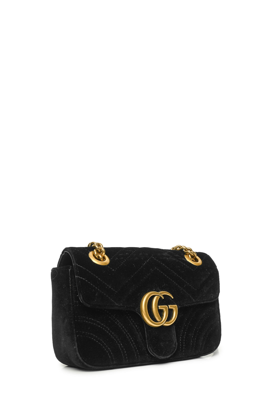 Gucci GG Marmont Velvet Small Shoulder Bag