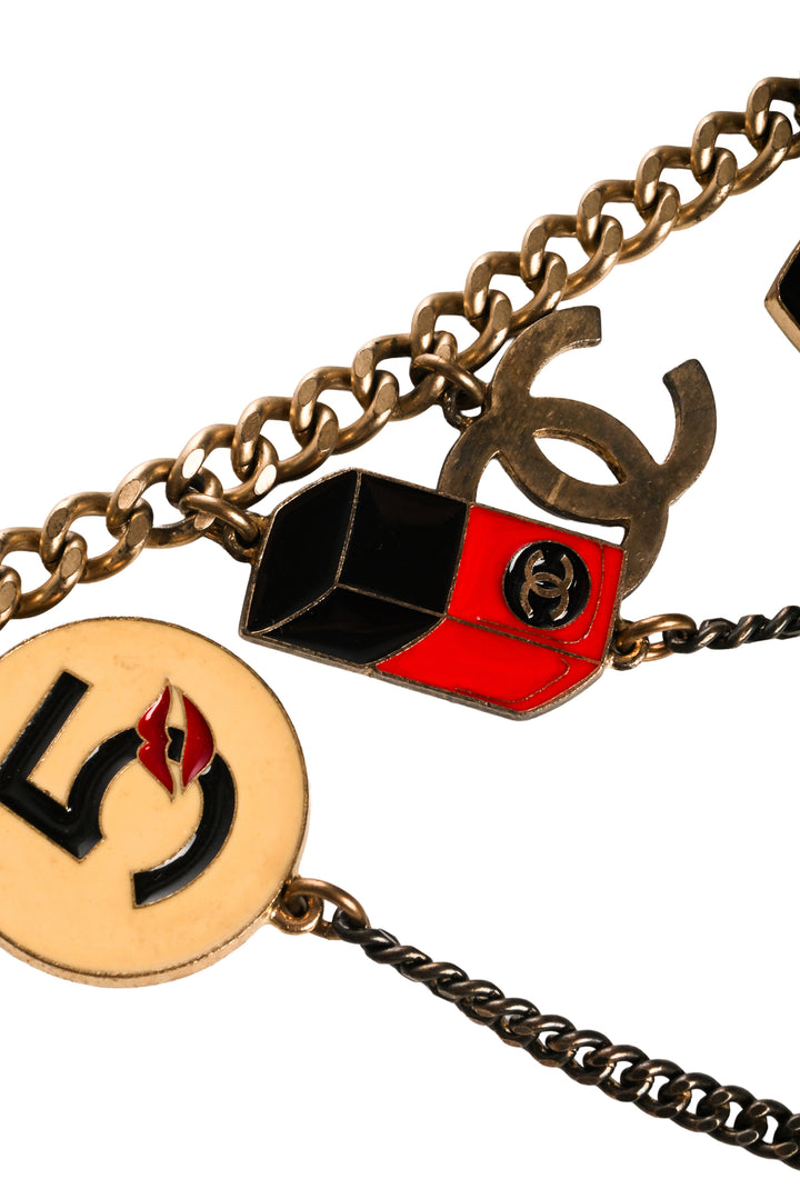 Chanel 2004 Make-up Charm Chain Belt