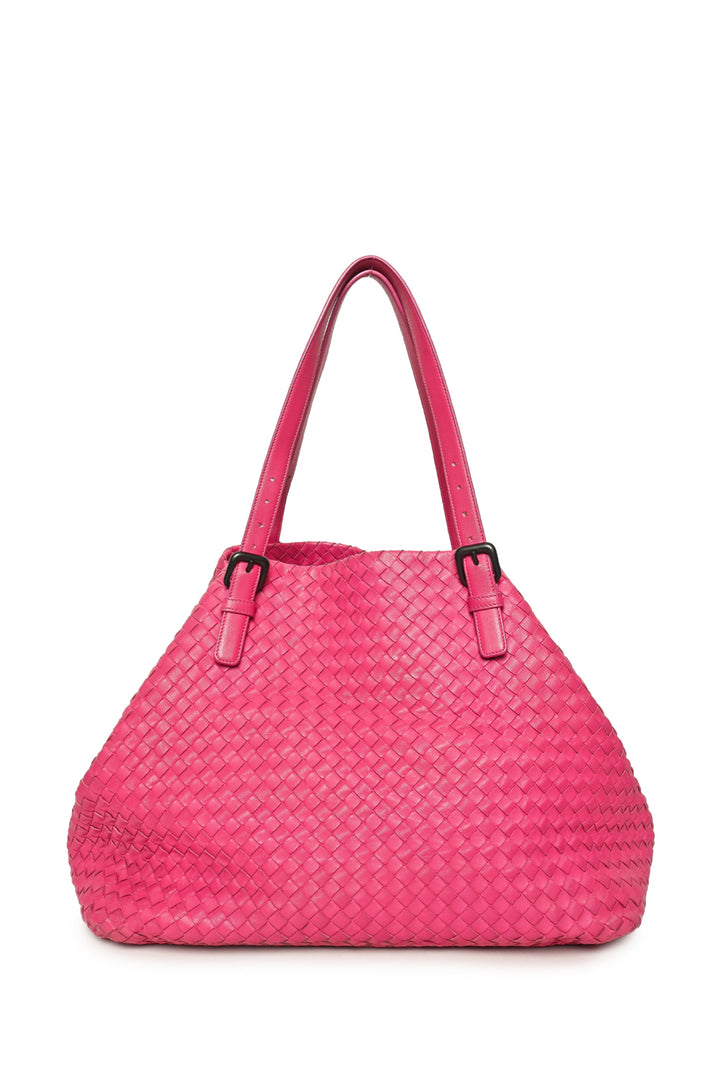 Bottega Veneta Intrecciato Nappa Leather Large Cesta Tote