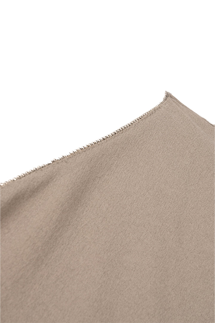 Brunello Cucinelli Size S Monili Trim Ruched Tops