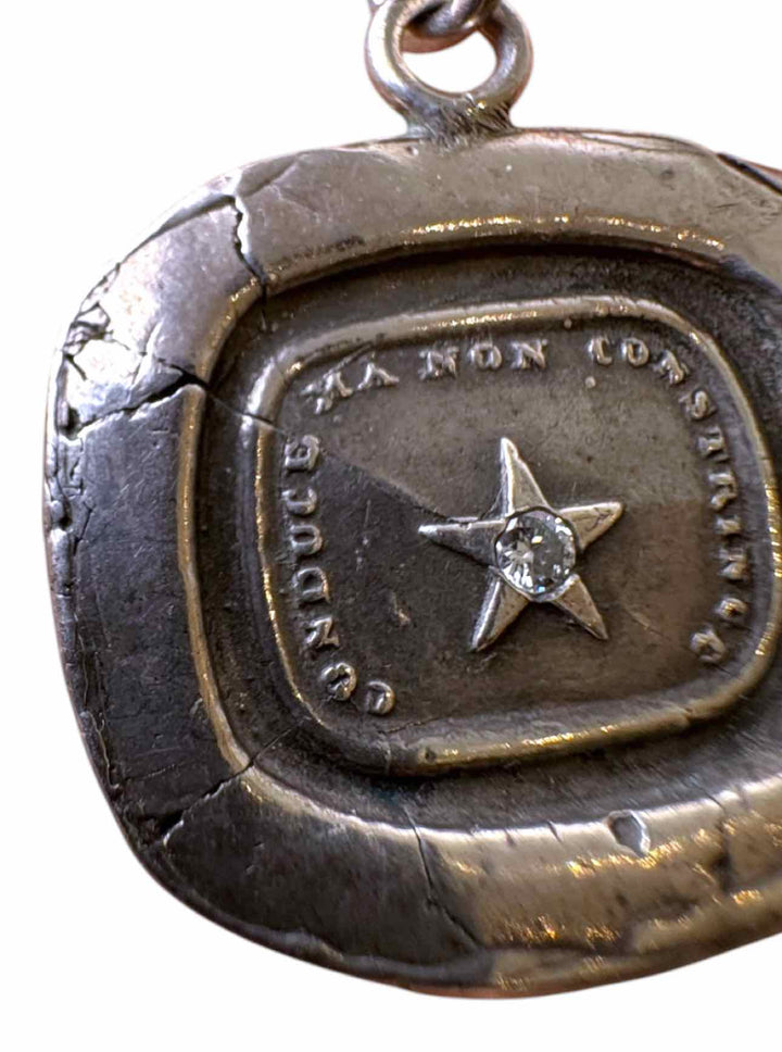 Pyrrha Size OS Sterling Silver North Star Talisman Necklace