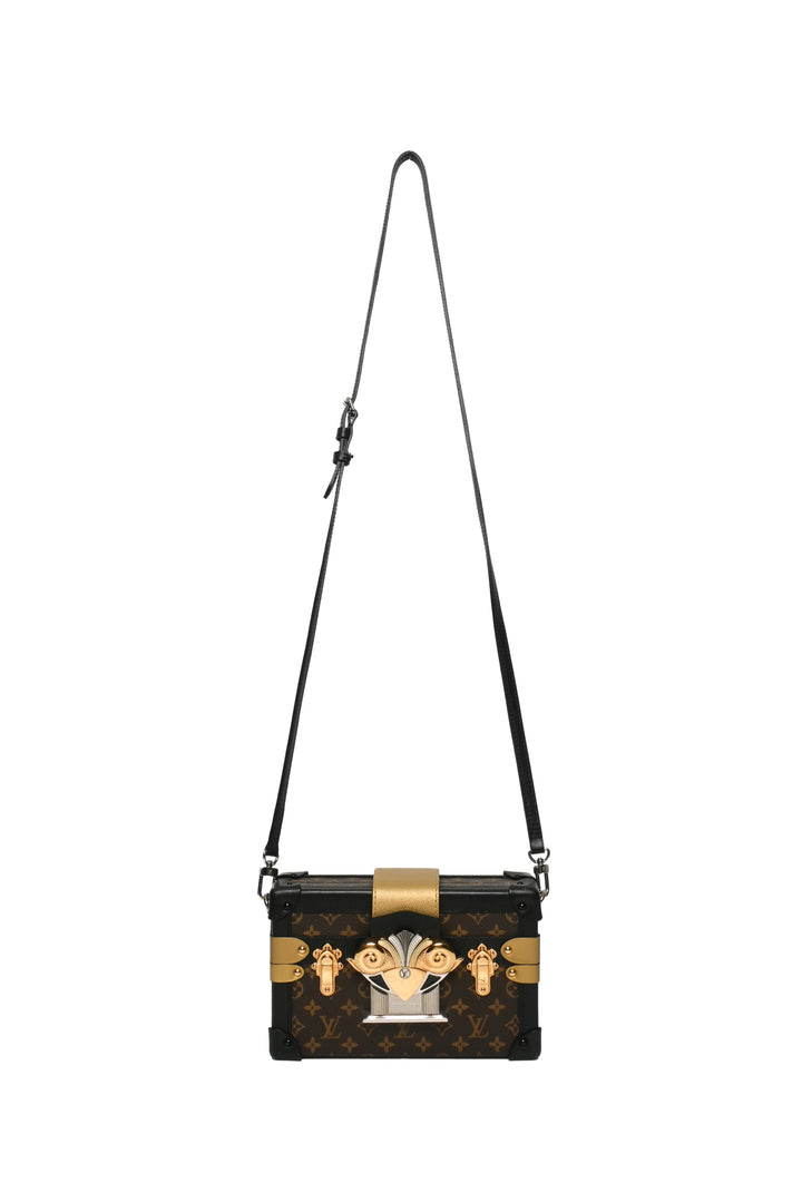 Louis Vuitton 2017 Monogram Parasian Petite Malle Bag
