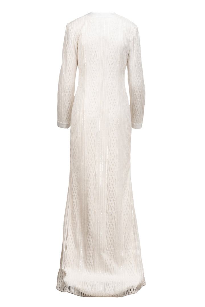 Tadashi Shoji Size 2 Sequin Button-Up Maxi Gown