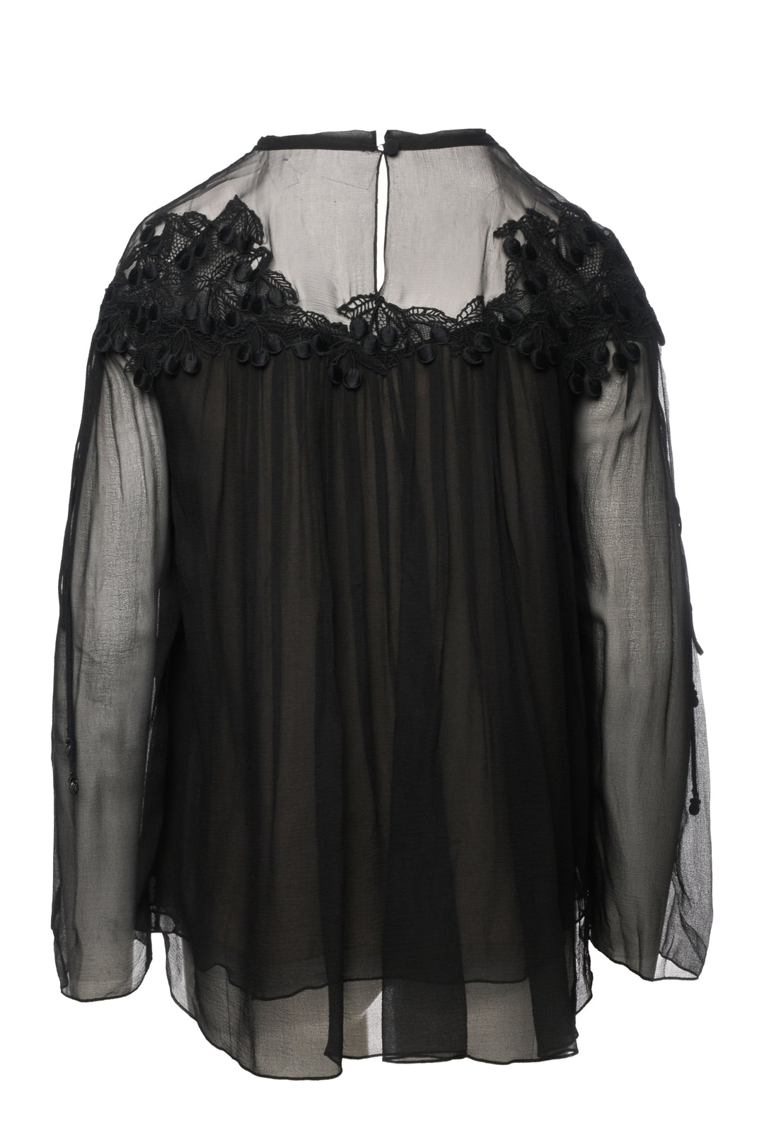 Chloe Size 38 Silk Lace Top