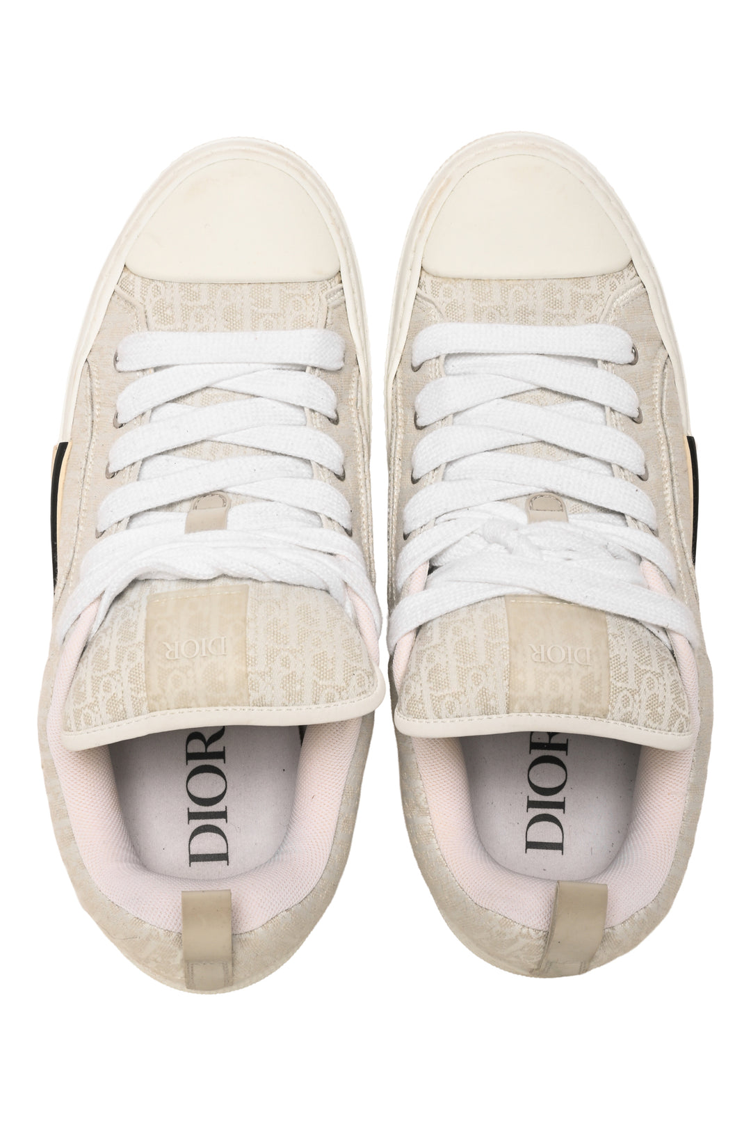 Dior Size 43 Men's Oblique Jacquard B23 Skater Low Top Sneakers