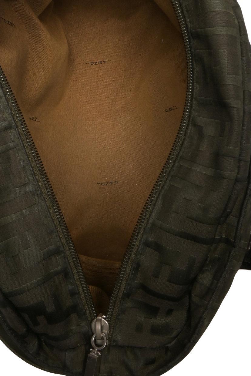 Fendi Zucca Nylon Zip Code Tote