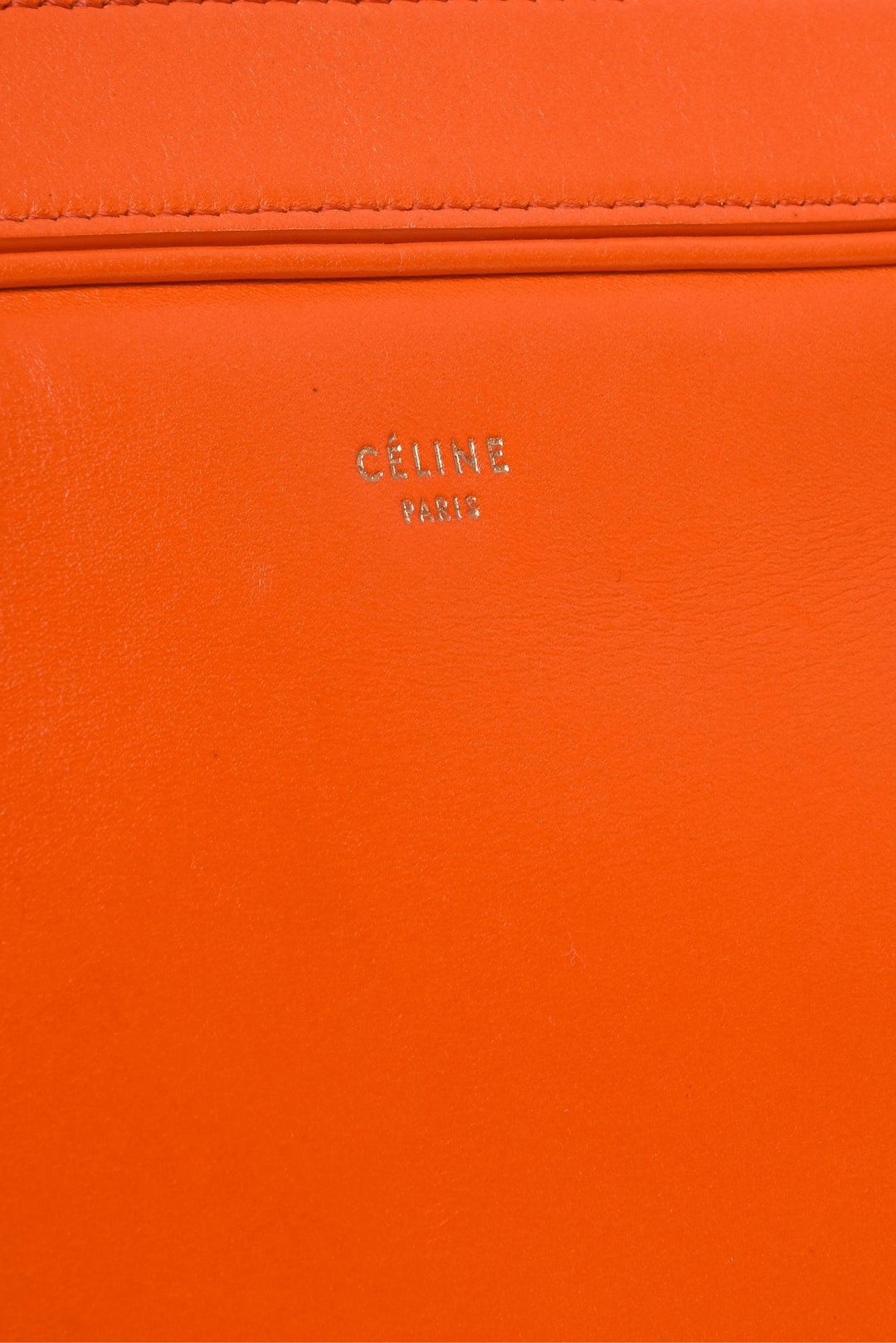 Celine 2012 Nappa Side Lock Dragonne Shoulder Bag