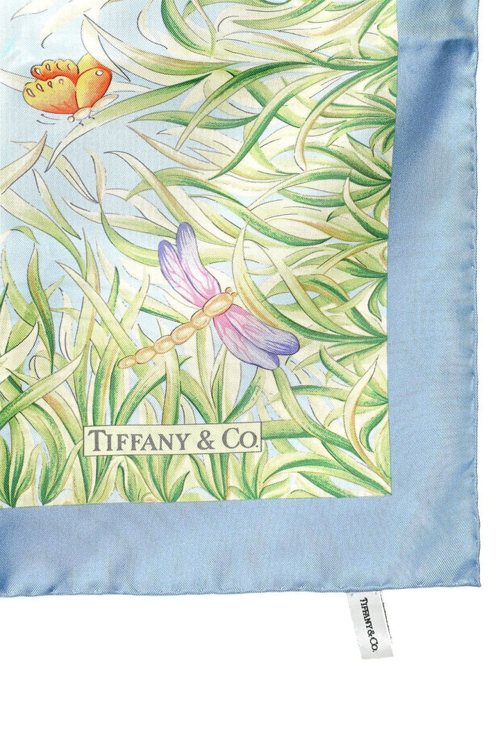 Tiffany & Co Printed Silk Square Scarf