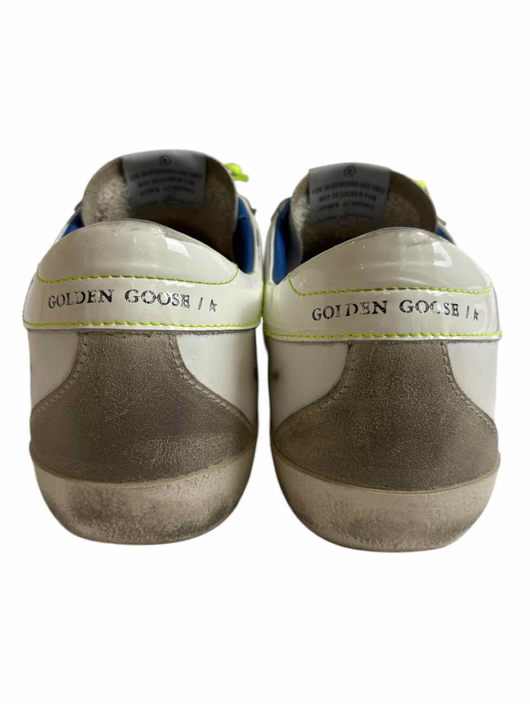 Golden Goose Size 42 Men's Distressed Leather Sneakers