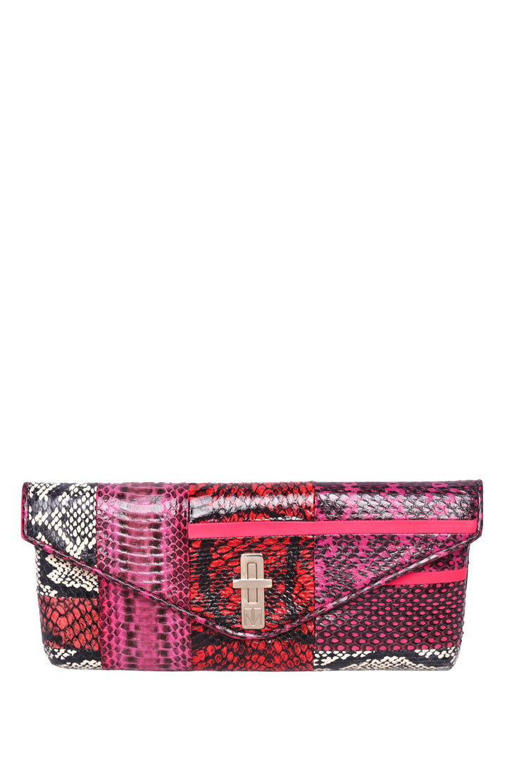 Tamara Mellon Snakeskin Clutch