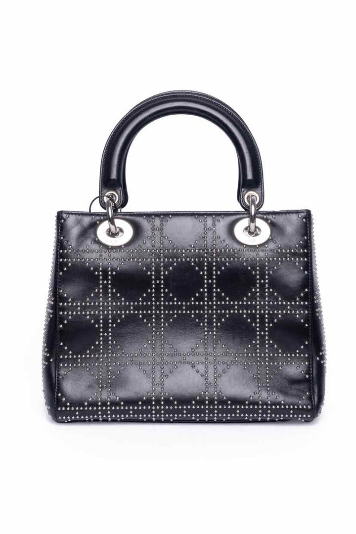 Christian Dior Lady Dior Medium Studded Cannage