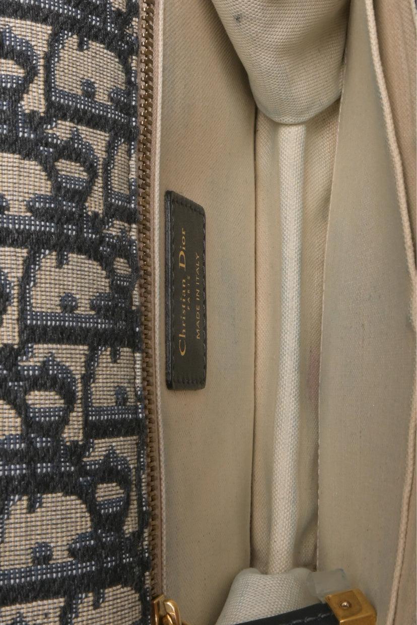 Dior 2018 Oblique DiorAddict Wallet On Chain Shoulder Bag