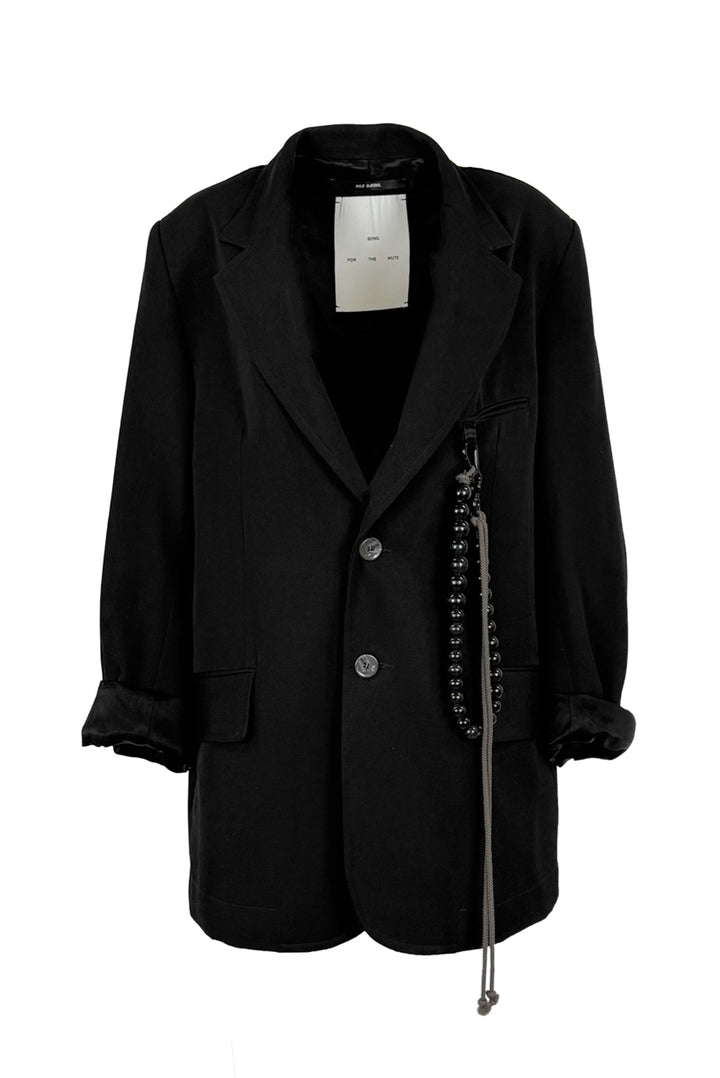 Song For the Mute Size 50 Men's Wool Oversized Blazer