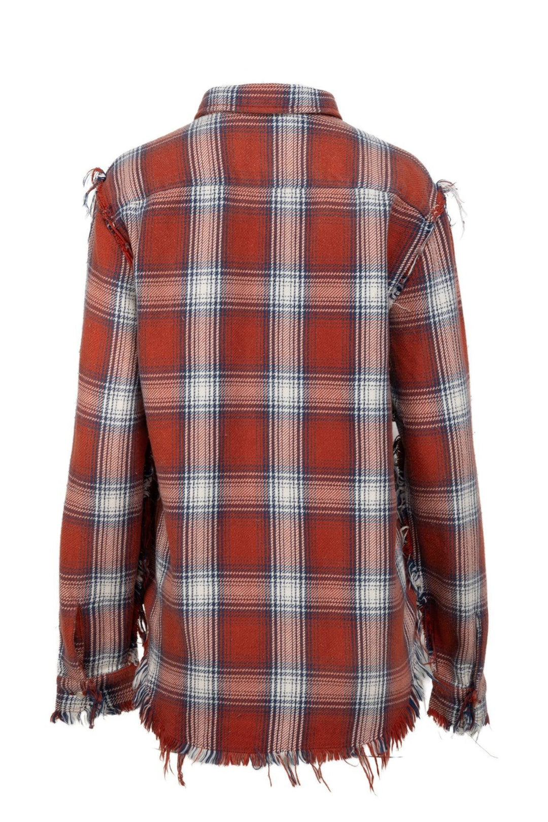 R13 Size XS Shredded Seam Shirt