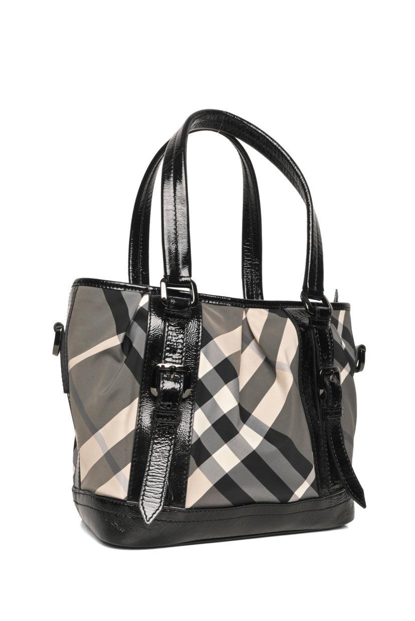 Burberry Beat Check Baby Lowry Tote