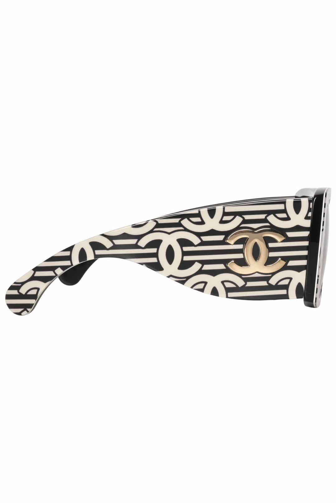 Chanel Acetate CC Logo Square Sunglasses