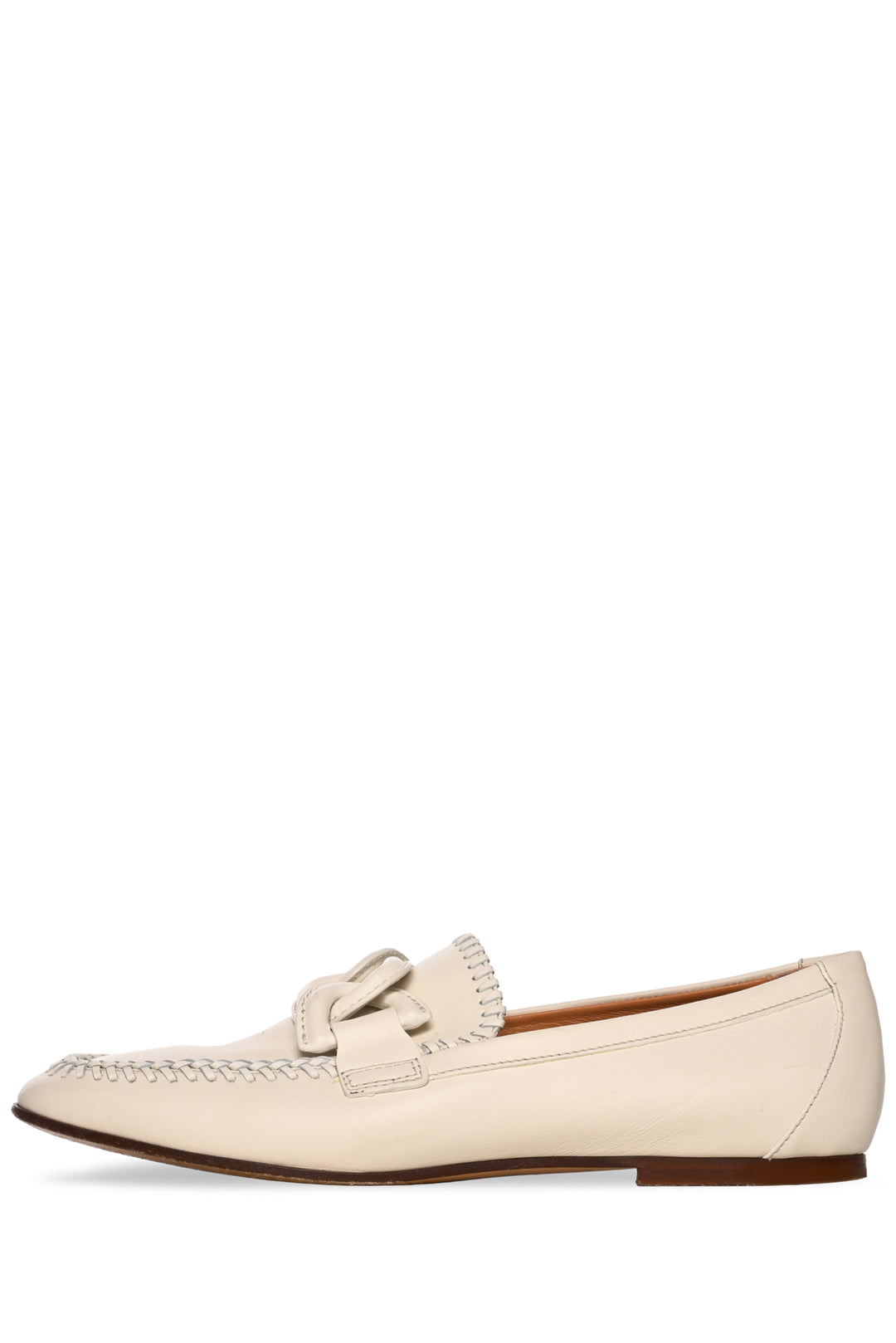 Tod's Size 37 Kate Leather Loafers