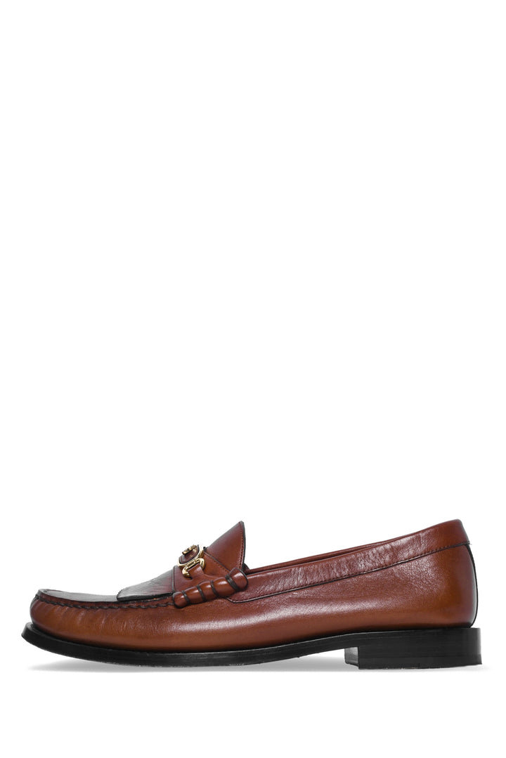 Celine Size 39.5 Polished Calfskin Sulky Loafers