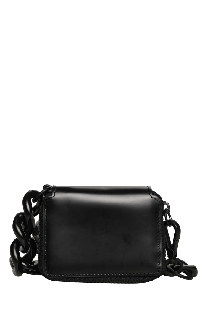 Kara Bike Leather Wallet Chain Crossbody