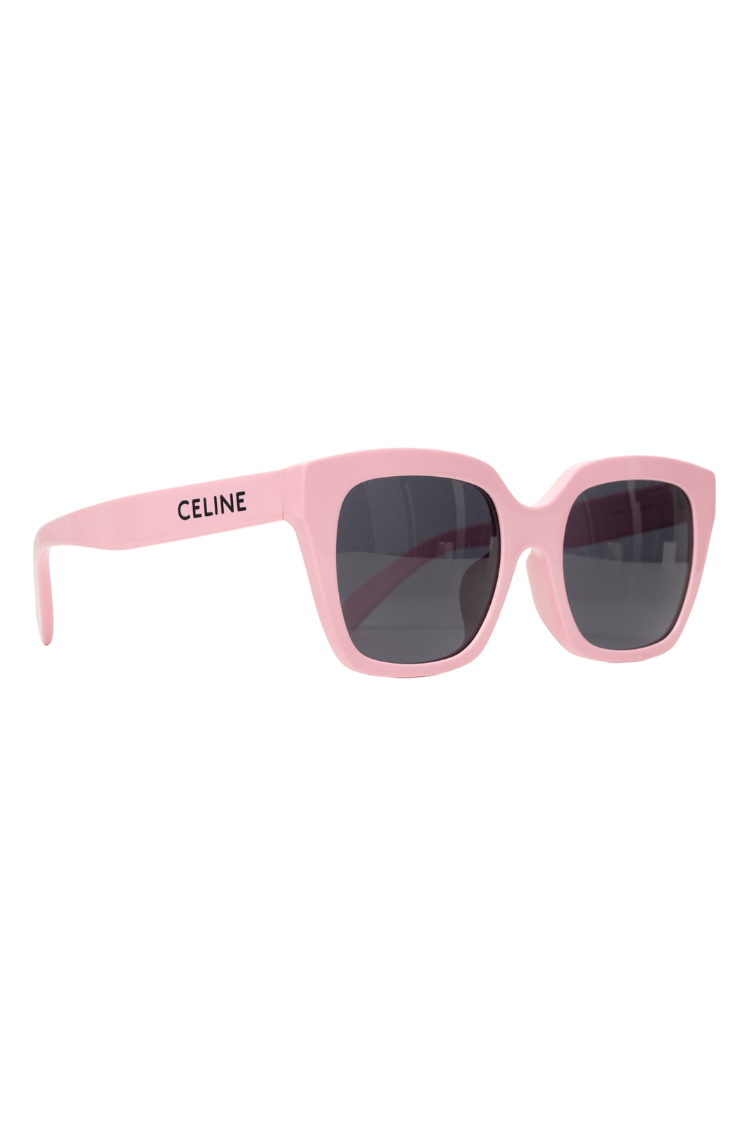 Celine Logo Monochroms Butterfly Square Sunglasses
