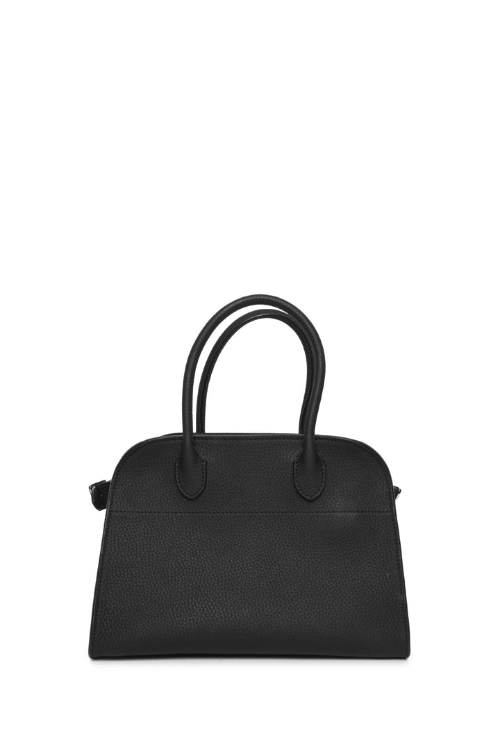 The Row Matte Grained Calfskin Soft Margaux 10 Purse