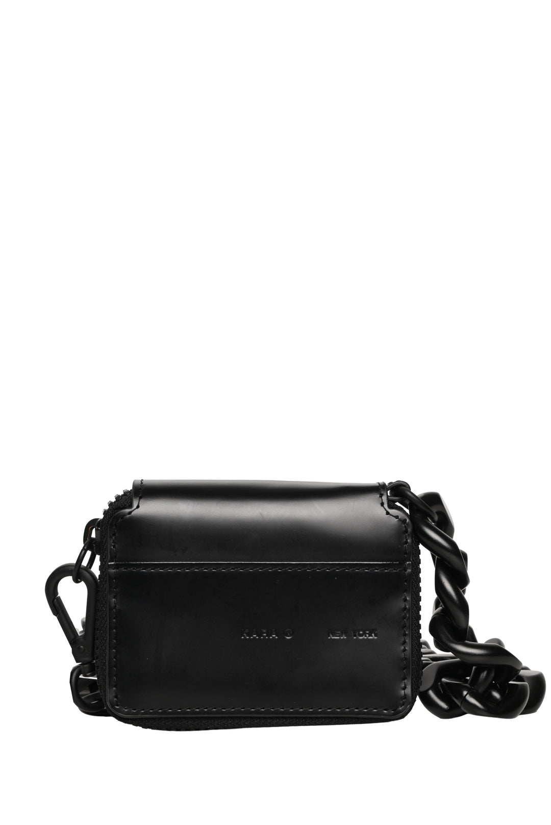 Kara Bike Leather Wallet Chain Crossbody
