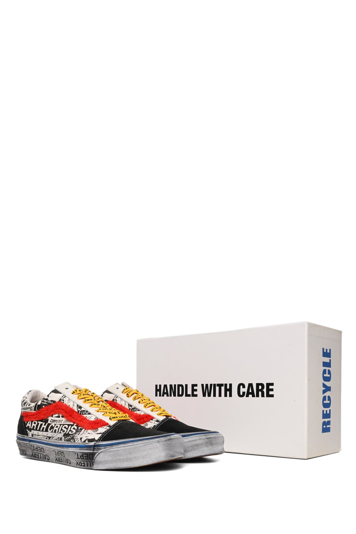 Vans x Gallery Dept Mens Size 10.5 Old Skool Good Luck Sneakers