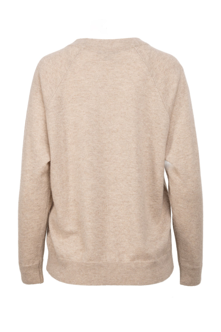 Queene and Belle Size S Cactus Knit Cashmere Sweater