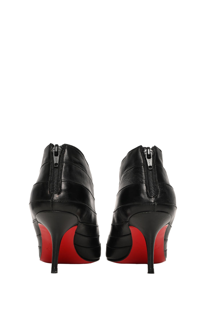 Christian Louboutin Size 39 Cajole Leather Ankle Boots