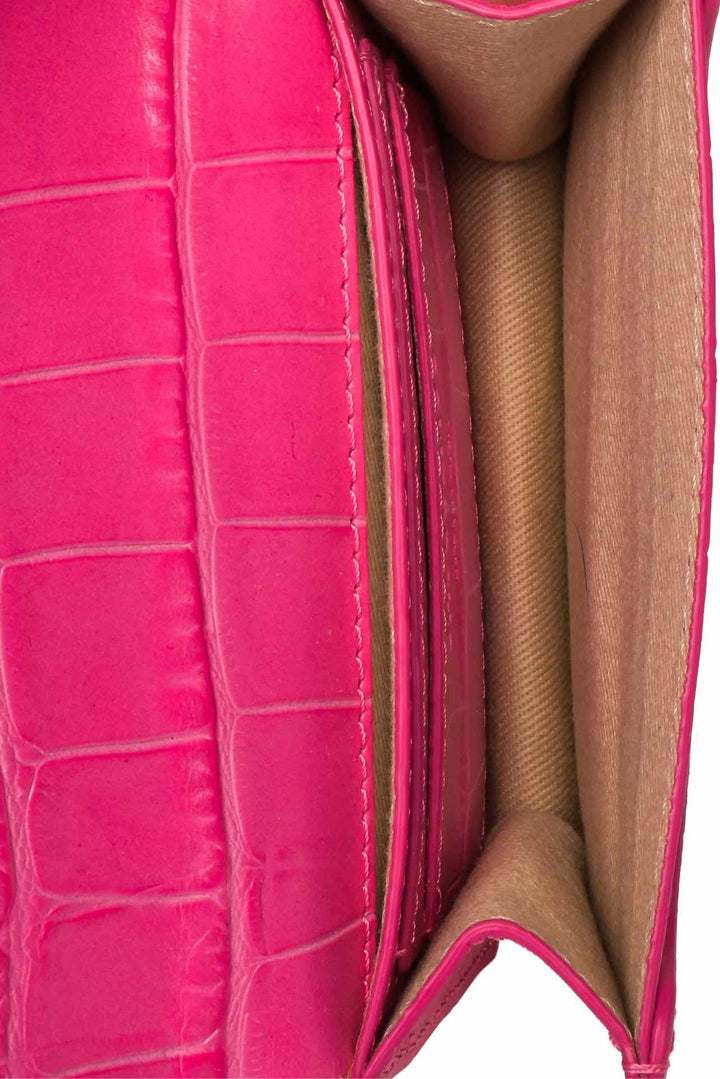 Jacquemus Croc Embossed Leather La Ceinture Bello Belt Bag